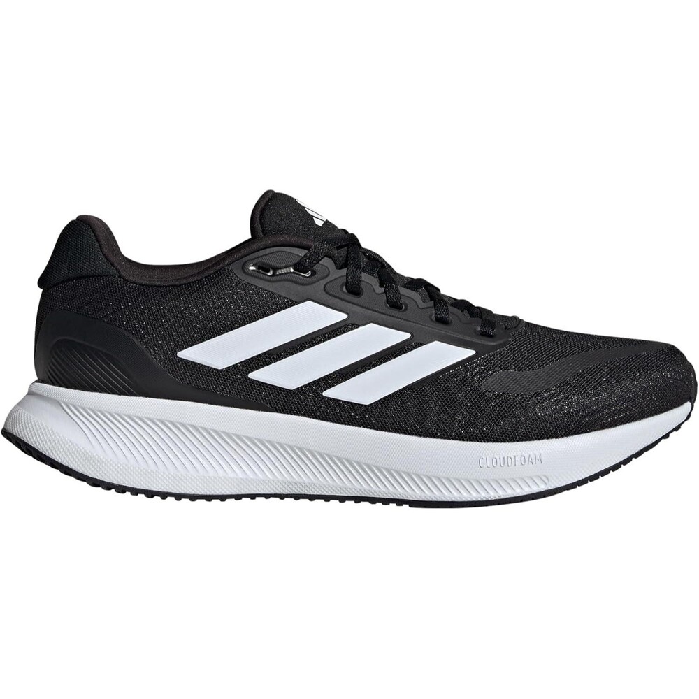 adidas Run Falcon 5 Men's Running Shoe Black/White Size 10
